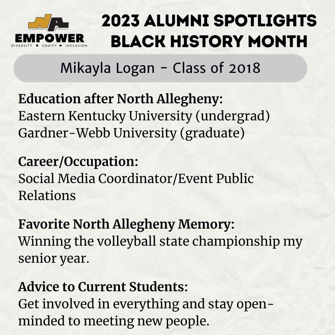 2023 Alumni Spotlight - Mikayla Logan