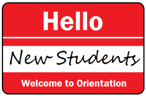  Welcome New Students
