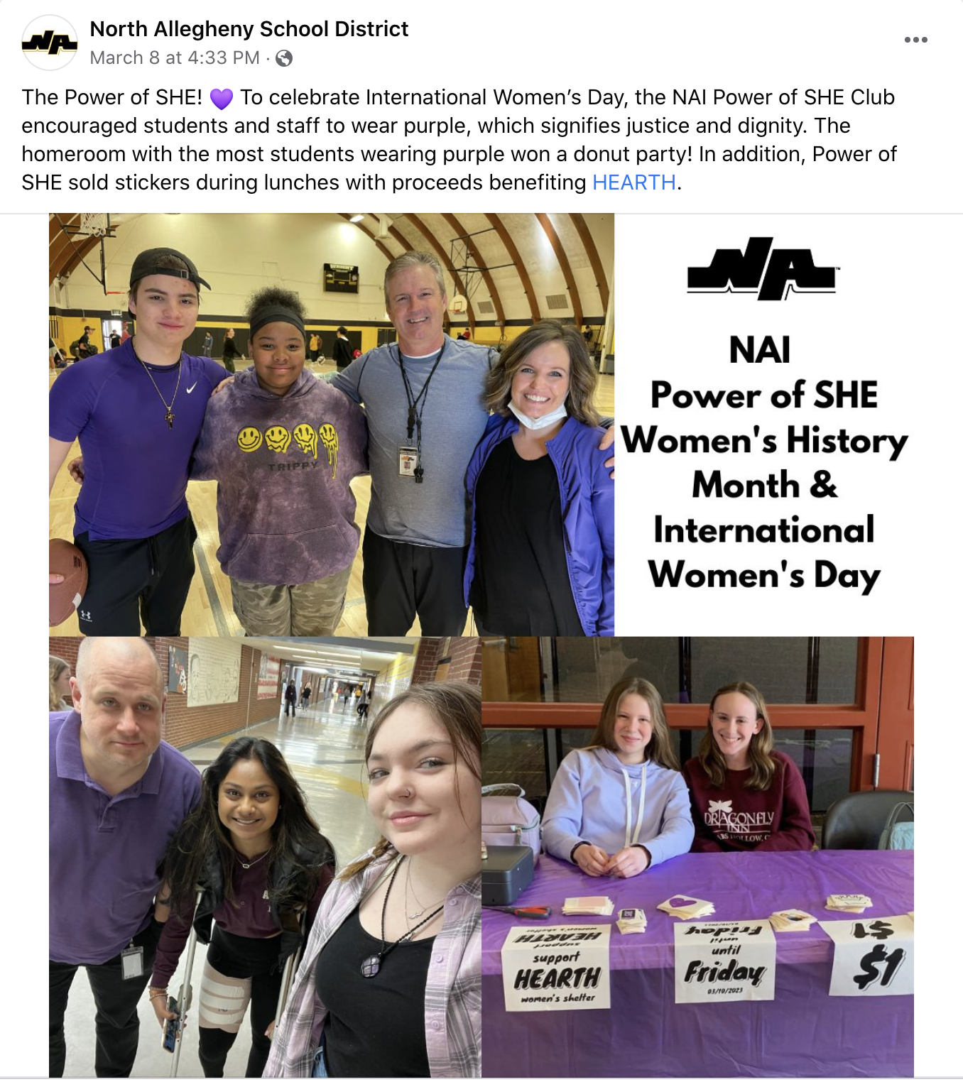 The Power of SHE at NASD