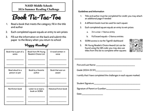 Book Tic-Tac-Toe