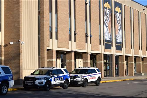 Vehicles in front of NASH 
