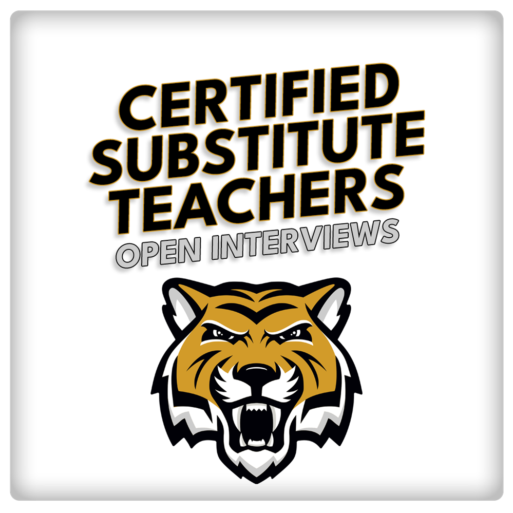  Certified Substitute Teachers Open Interviews
