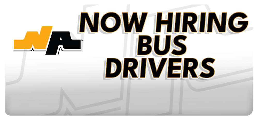  Now Hiring Bus Drivers