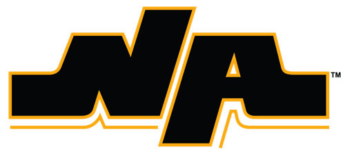 NA Black with Gold Outline